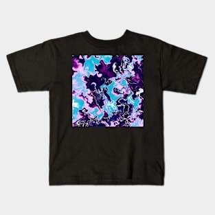 Purple clouds Kids T-Shirt